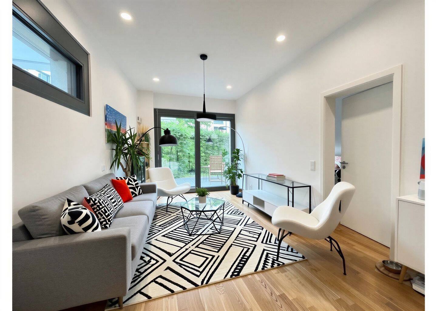 Exklusives Wohnen im Grünen: 2-Zimmer-Wohnung mit eigener Terrasse im Herzen von München-Lehel, 80538 München (Altstadt-Lehel Ludwigsvorstadt-Isarvorstadt Schwabing-Freimann)