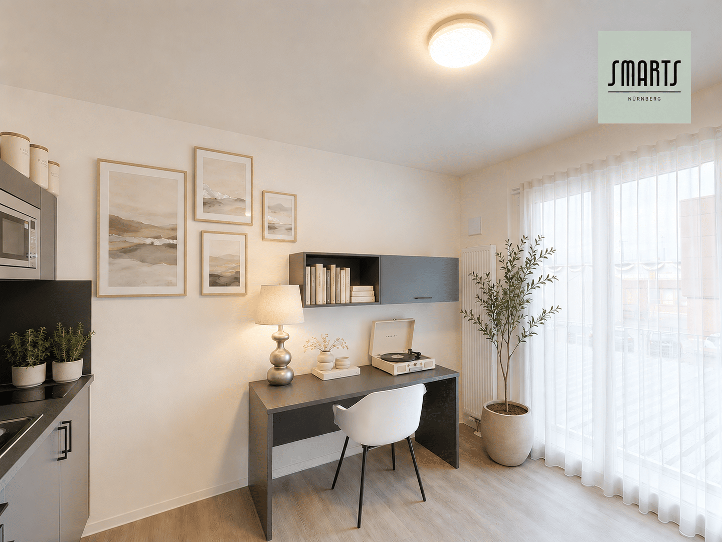Aufgepasst: modernes 1-Zimmer-Apartment, 90478 Nürnberg (Dutzendteich Gleißhammer Glockenhof Sankt Peter Zerzabelshof)