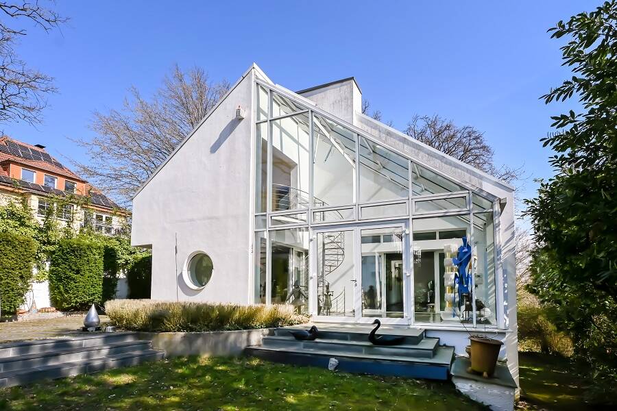 Besonderes Architektenhaus in bester Lage von Kassel-Harleshausen!, 34128 Kassel (Harleshausen Jungfernkopf Kirchditmold)