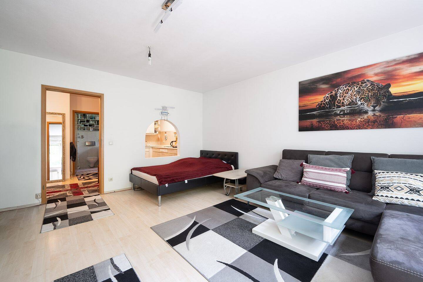 München genießen – Helle 1-Zimmer-Erdgeschosswohnung mit cleverem Grundriss, 80805 München (Schwabing-Freimann)