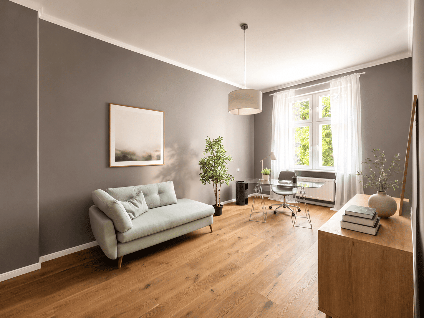Stilvoll Wohnen im Altbau: mit Balkon, Erker & Parkett, 13187 Berlin (Pankow)