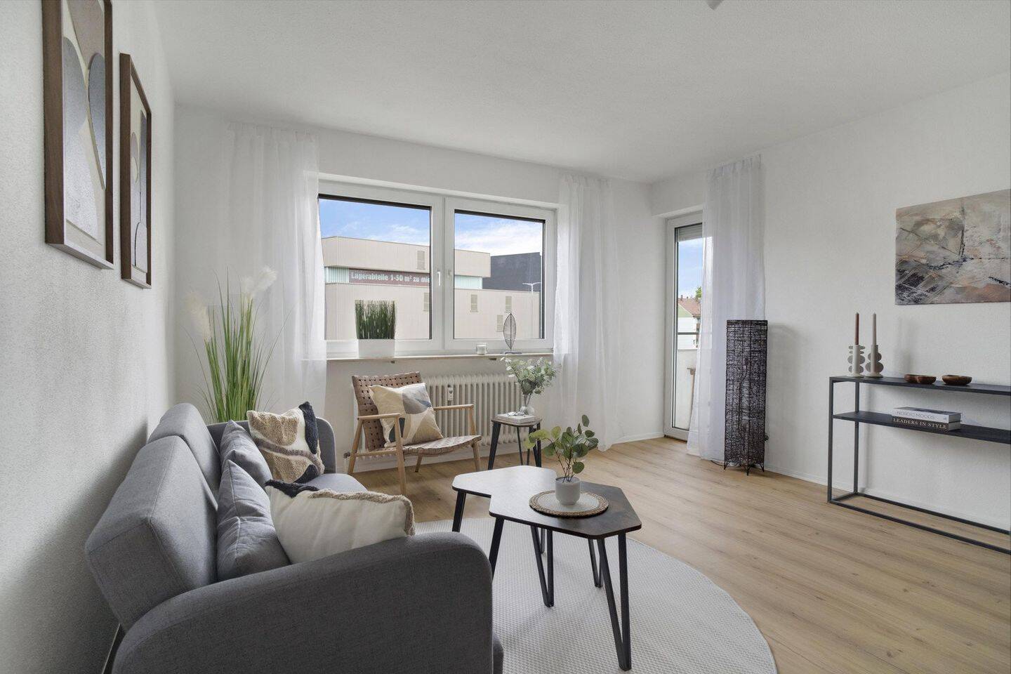 Sofort einziehen! Helle, moderne und lichtdurchflutete 2-Zimmer Wohnung in guter Lage in Nürnberg!, 90409 Nürnberg (Großreuth h. d. Veste Gärten h. d. Veste Maxfeld Schoppershof)