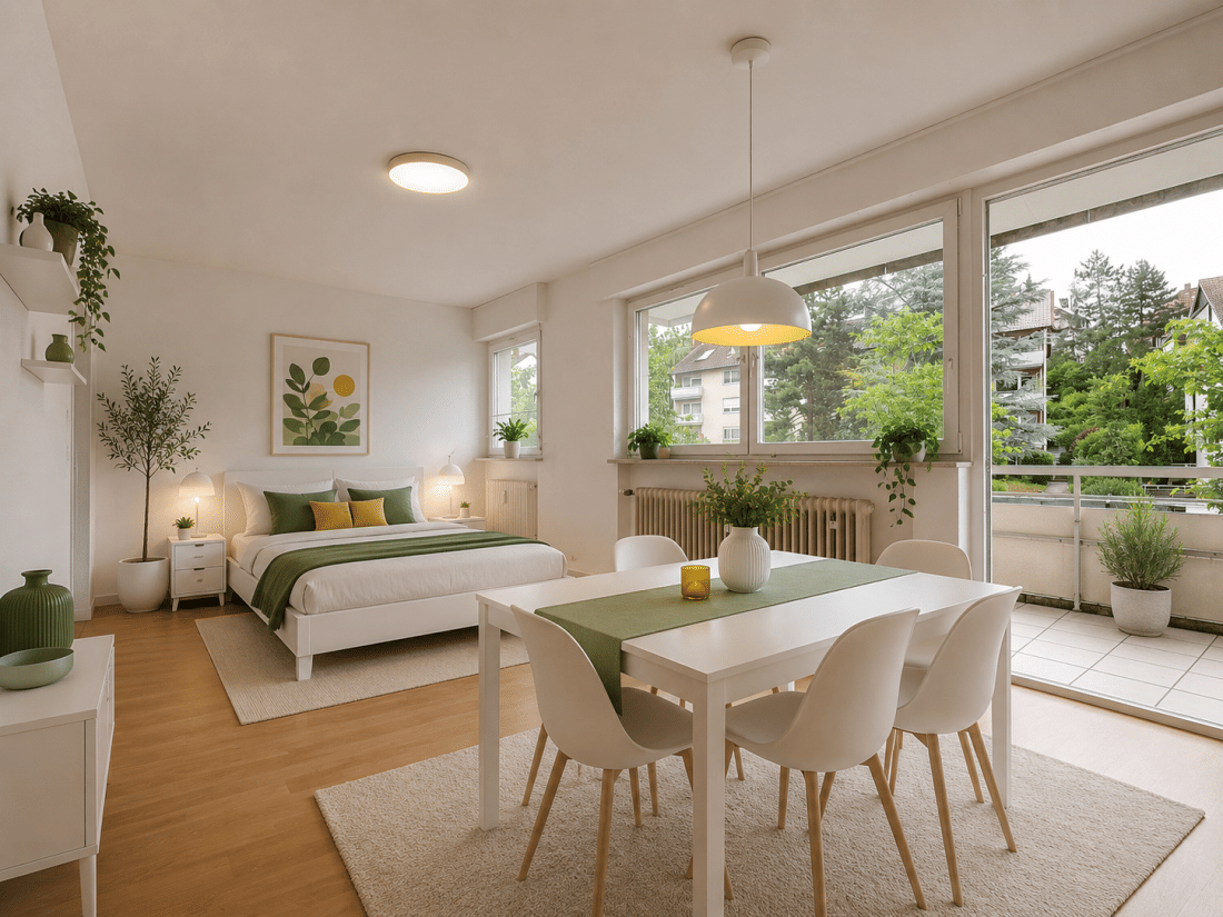 Leere 1-Zi-Whg mit Balkon – S-Ost – ruhige Lage in Gaisburg – BESICHTIGUNG SO, 16.08.26, 70186 Stuttgart (Ost)