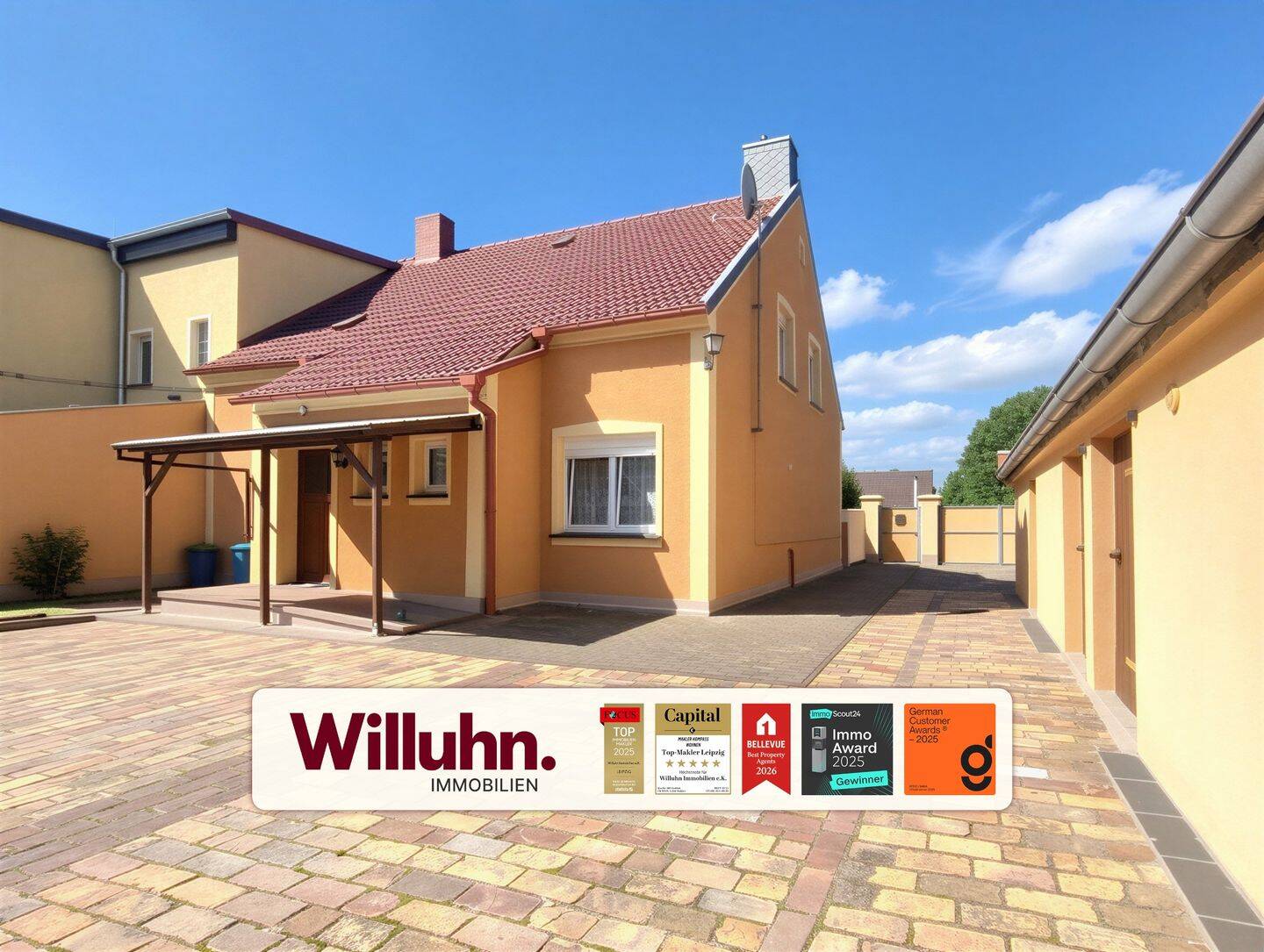 Platz für neue Wohnideen – Haus mit 123m² Wohnfläche, 800m² Grundstück, Scheune und Garage, 6774 Muldestausee
