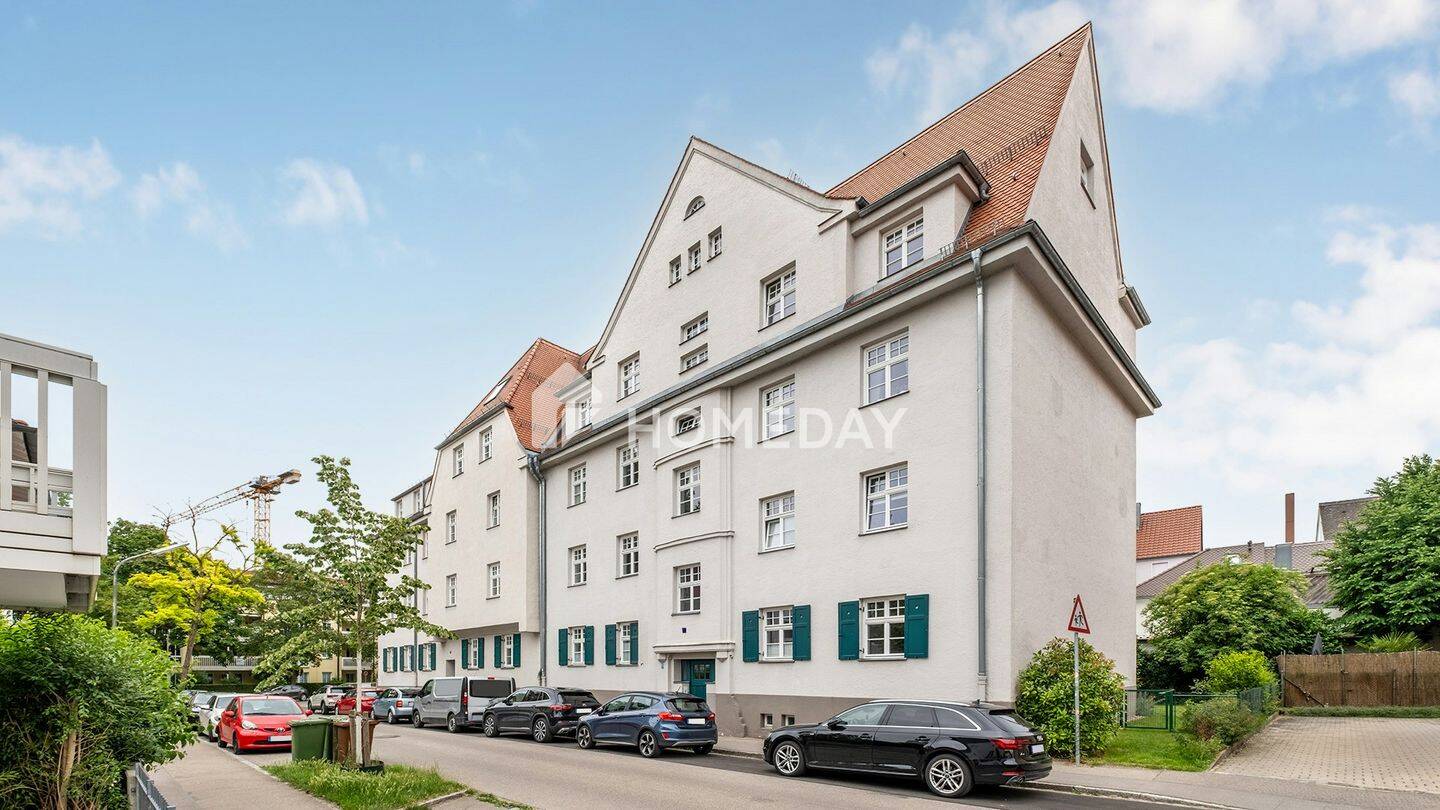 Elegante Maisonettewohnung im gepflegten Mehrfamilienhaus, 86157 Augsburg (Kriegshaber Pfersee)