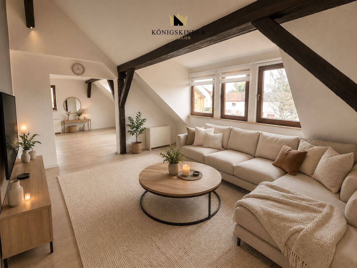 3-Zimmer-Dachgeschosswohnung mit Stellplatz und Ausbaureserve – Gesamtpaket unter 150.000 €, 74372 Sersheim