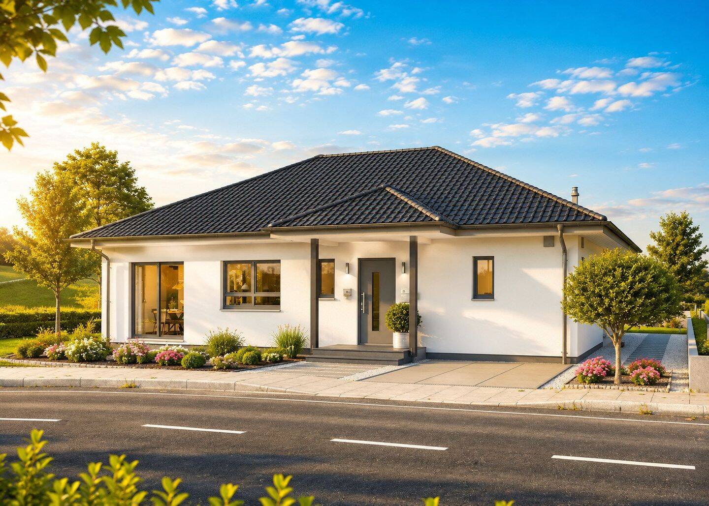 ? Stilvoll wohnen auf einer Ebene – Der Familien-Bungalow zum Wohlfühlen, 75378 Bad Liebenzell