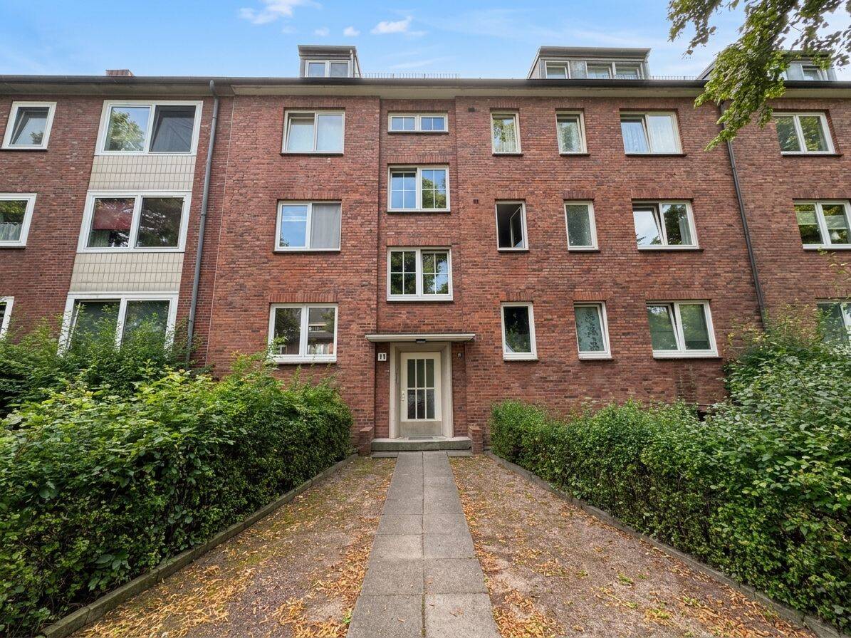 Gepflegte Erdgeschoßwohnung zur Miete mit Balkon in Hamburg Wandsbek – Wentzel Dr., 22047 Hamburg (Wandsbek Bramfeld Tonndorf)
