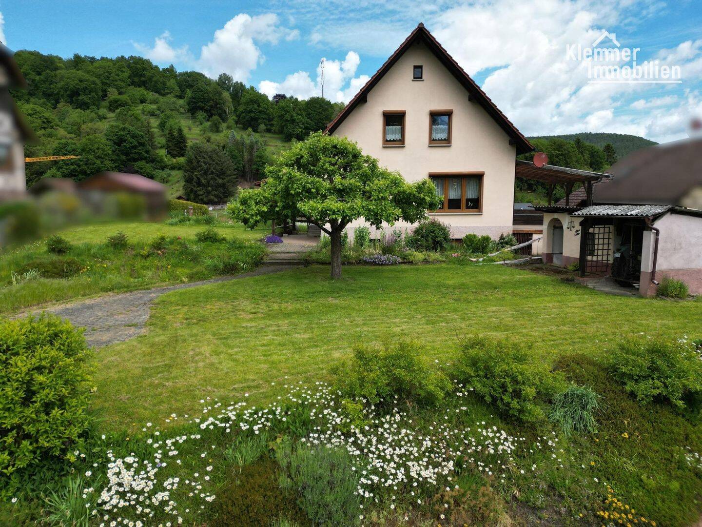 Fränkischer Charme trifft Familienleben – Wohnhaus mit Gartenidylle und Potenzial, 97845 Neustadt a. Main