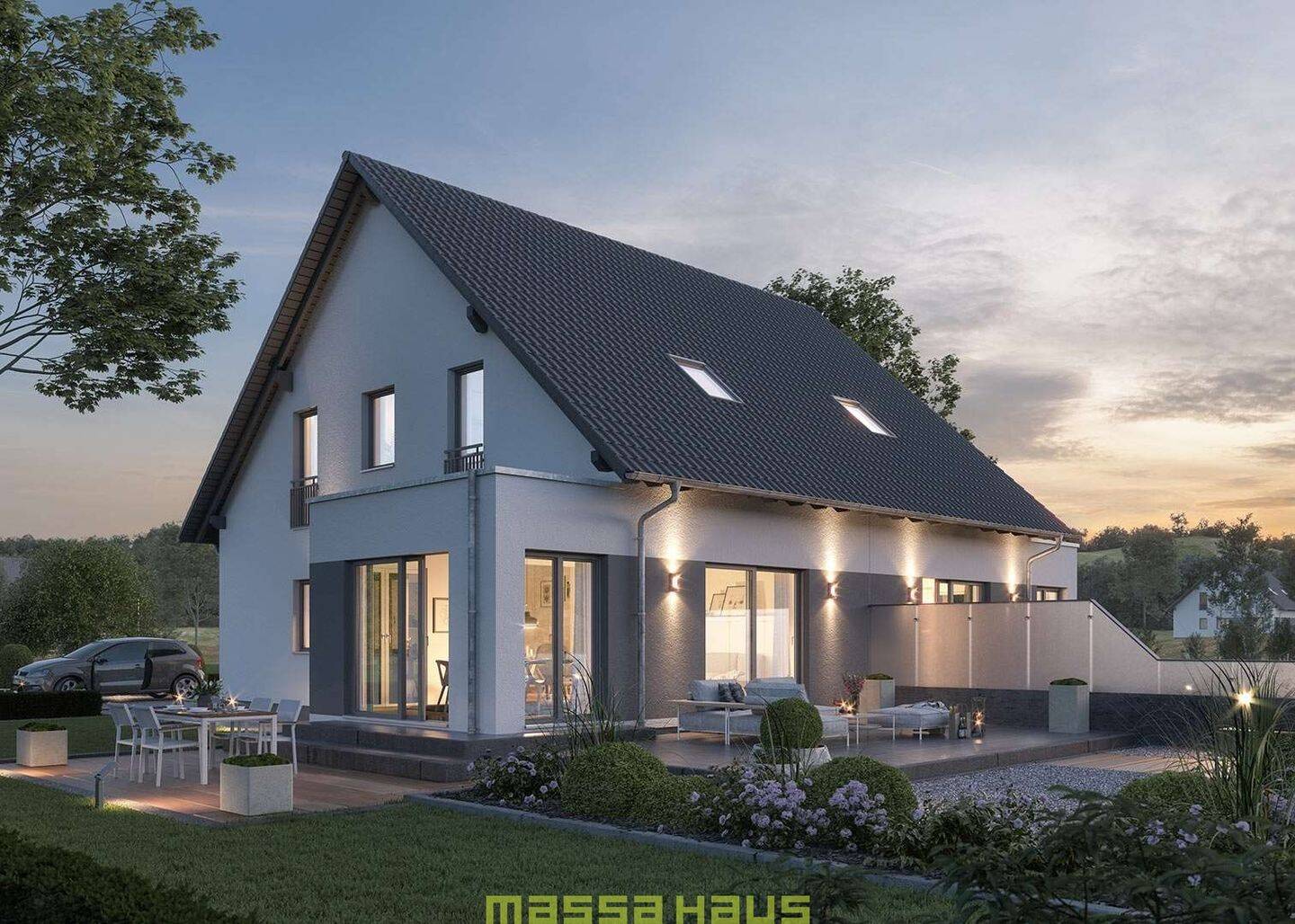 Denzlingen: Doppelhaus mit 110 m² Wohnfläche und 490 m² Grundstück, 79211 Denzlingen