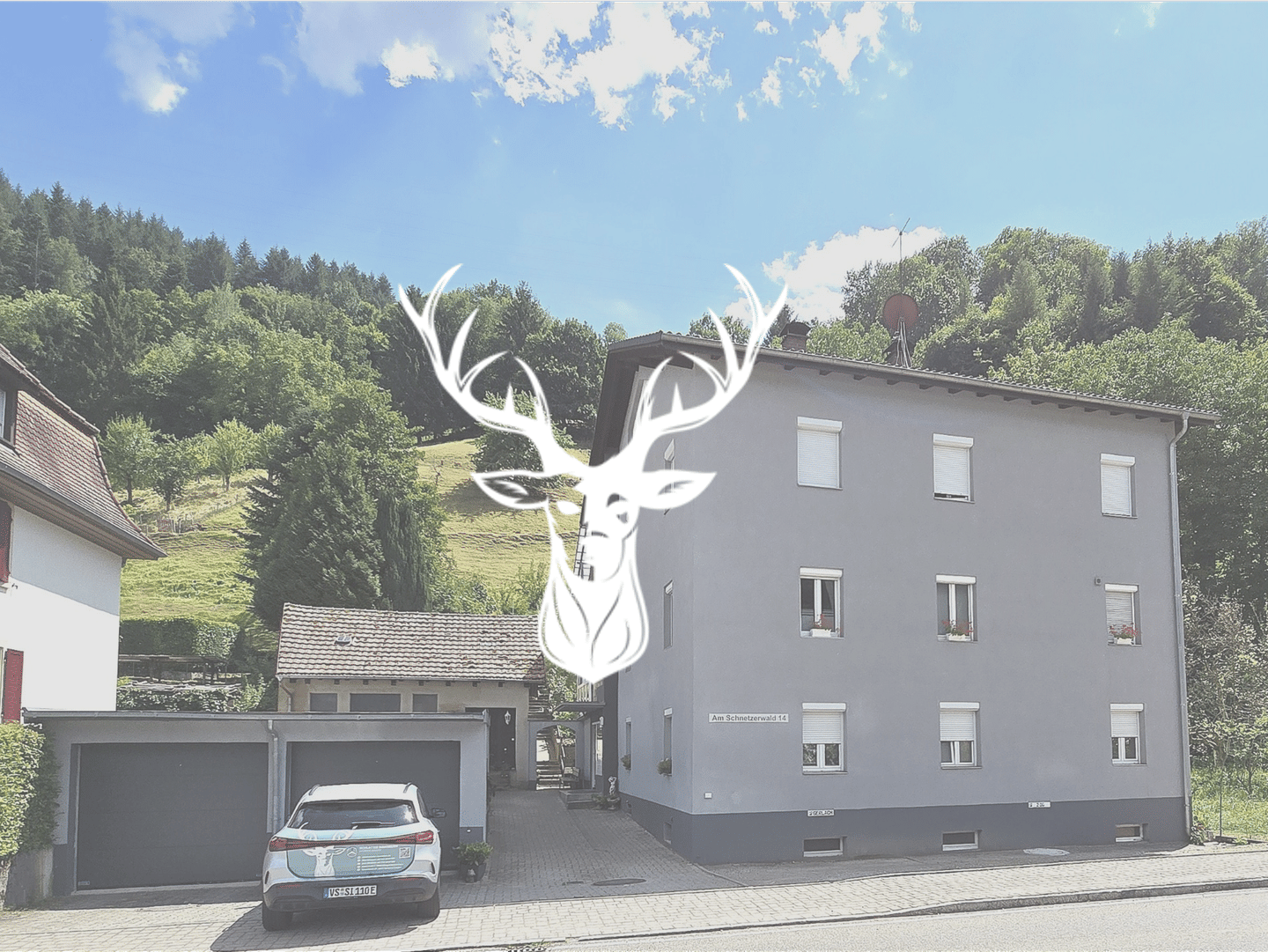 Gemütliche 5 Zi. Wohnung mit Gartenanteil in Zell i.W. zu verkaufen, 79669 Zell im Wiesental