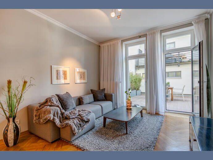 Möbliert: Luxuswohnung im Gärtnerplatzviertel, 80469 München (Altstadt-Lehel Ludwigsvorstadt-Isarvorstadt)