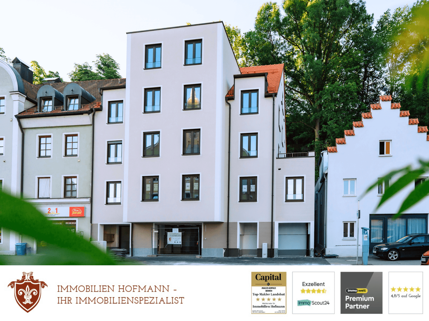 Zentrale 2-Zimmer-Neubauwohnung mit Terrasse und Gartenanteil!, 84036 Landshut