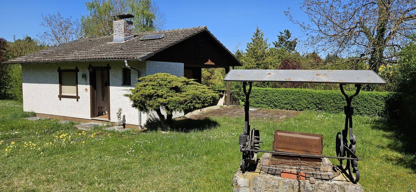 Urlaub Zuhause! Gemütliches Freizeithäuschen in Leinach – Kein fester Wohnsitz möglich, 97274 Leinach