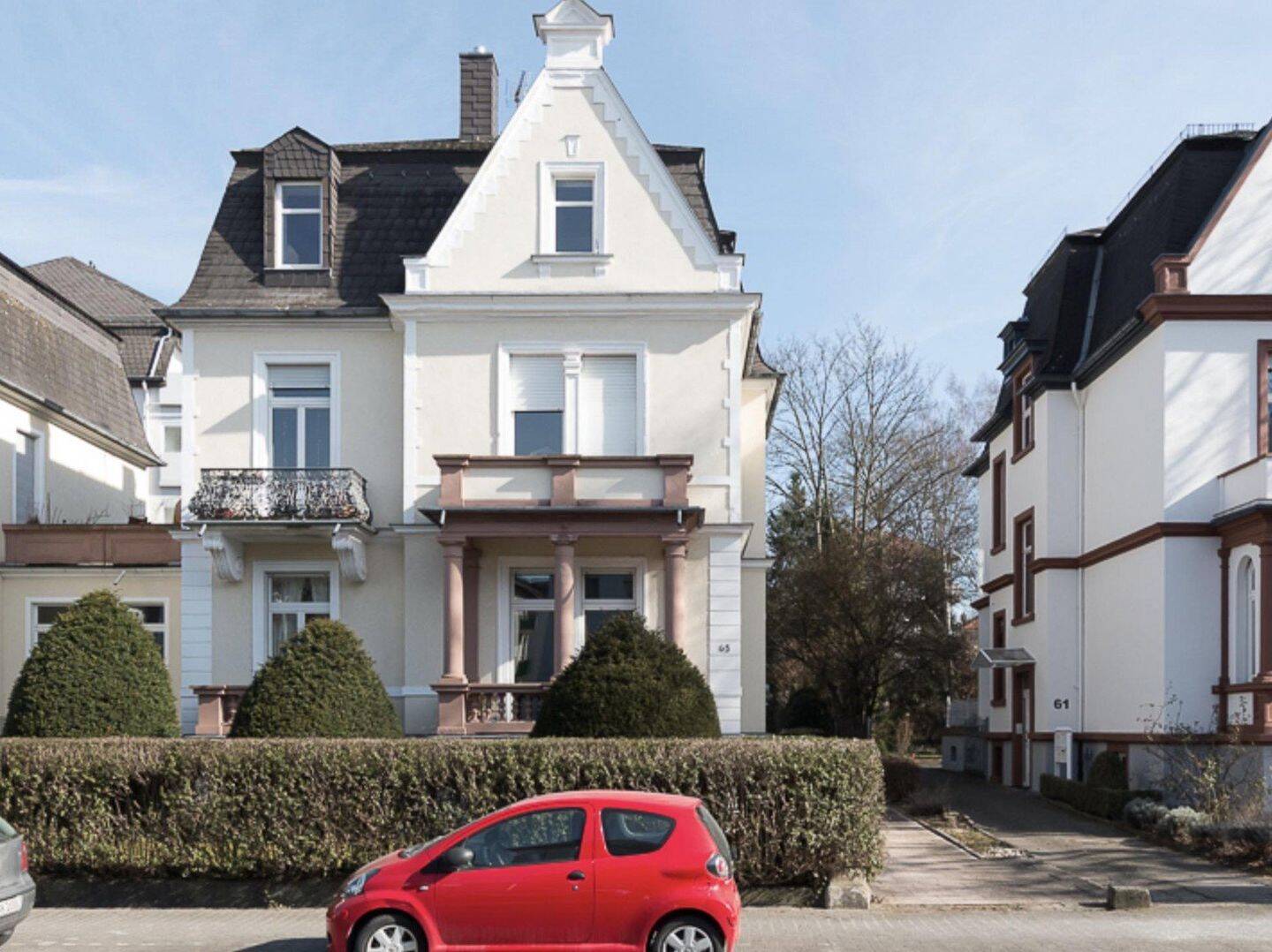 Bad Nauheim: 3-Zimmer-Wohnung in ruhiger Jugendstilvilla – modernisiert, 61231 Bad Nauheim