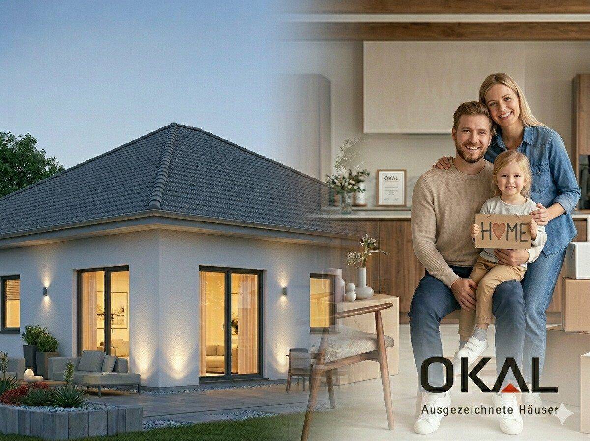 Der perfekte Ort für Ihr Familienleben – Neubau-Bungalow in idyllischer Lage, 6385 Aken (Elbe)