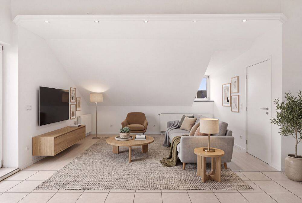 Zentral gelegene 2-Zimmer-Dachgeschosswohnung mit Nordostbalkon in Gilching, 82205 Gilching