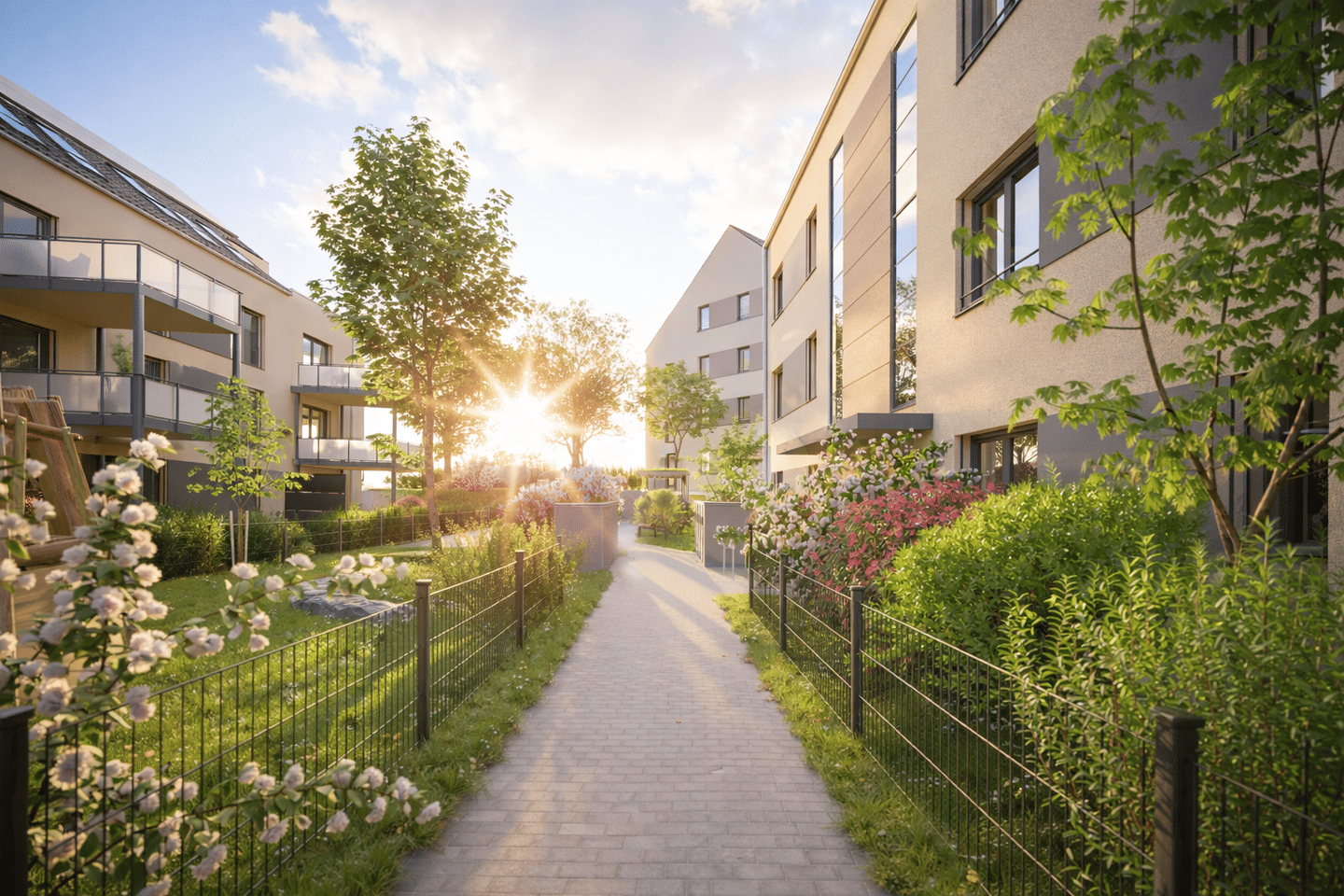4-Zimmer I 105 qm Wfl. I Alles, was Familien lieben – nur ohne Treppensteigen I KFW 40 +QNG, 90427 Nürnberg