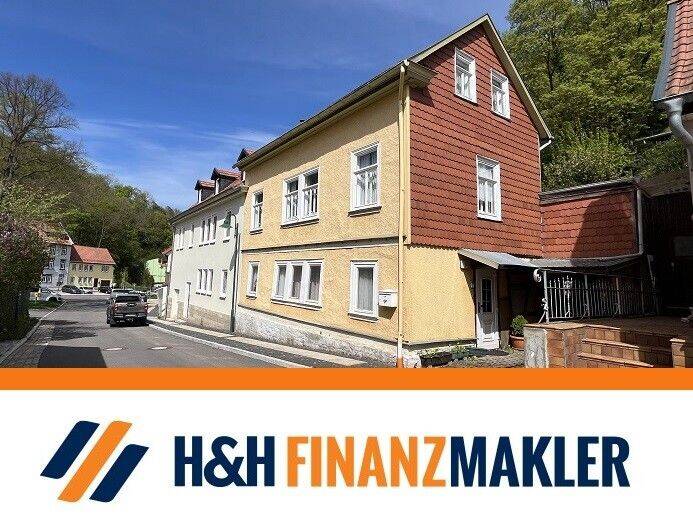 Wohnen mit Wohlfühlcharakter – Charmantes Einfamilienhaus mit Wintergarten und Sauna, 99880 Waltershausen