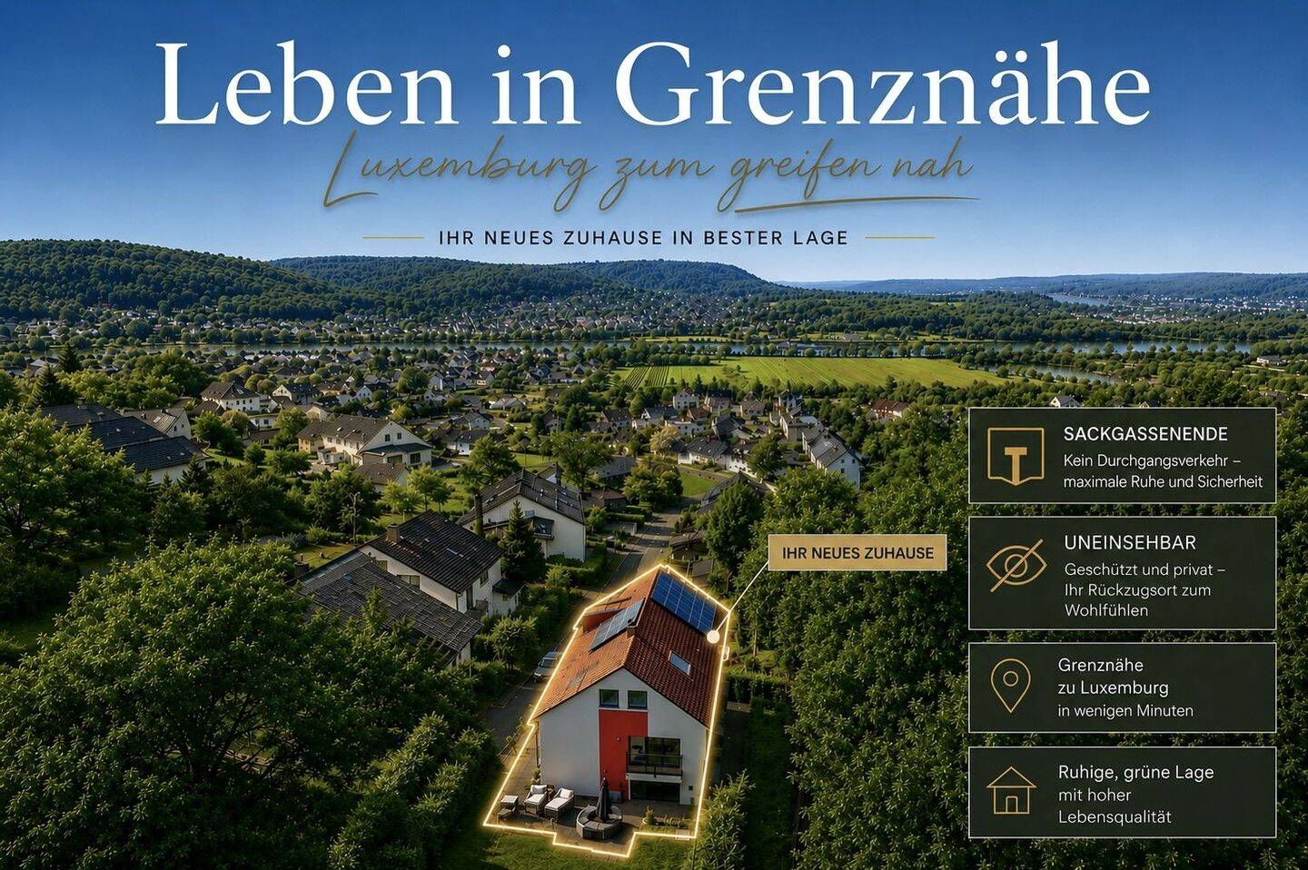 Eine Liegenschaft die heraussticht! Das perfekte Zweifamilienhaus in exponierter LAGE!, 54332 Wasserliesch