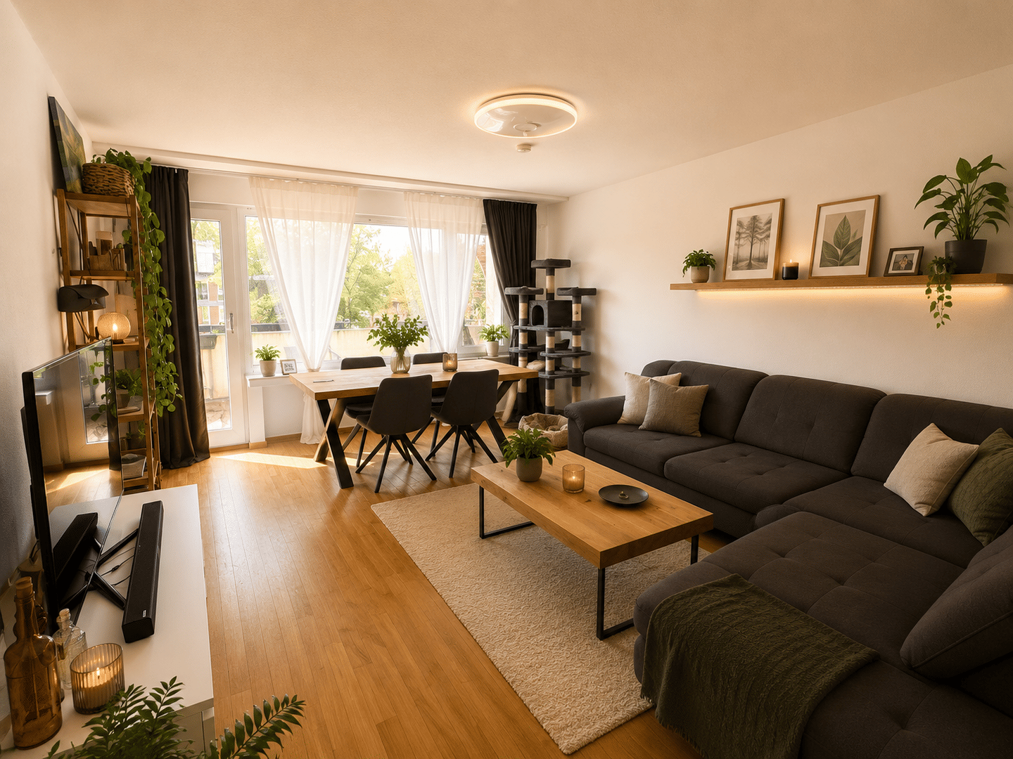 Charmante 2,5 Zimmer-Wohnung mit moderner Einbauküche und schönem Balkon in ruhiger Lage von Werne, 59368 Werne