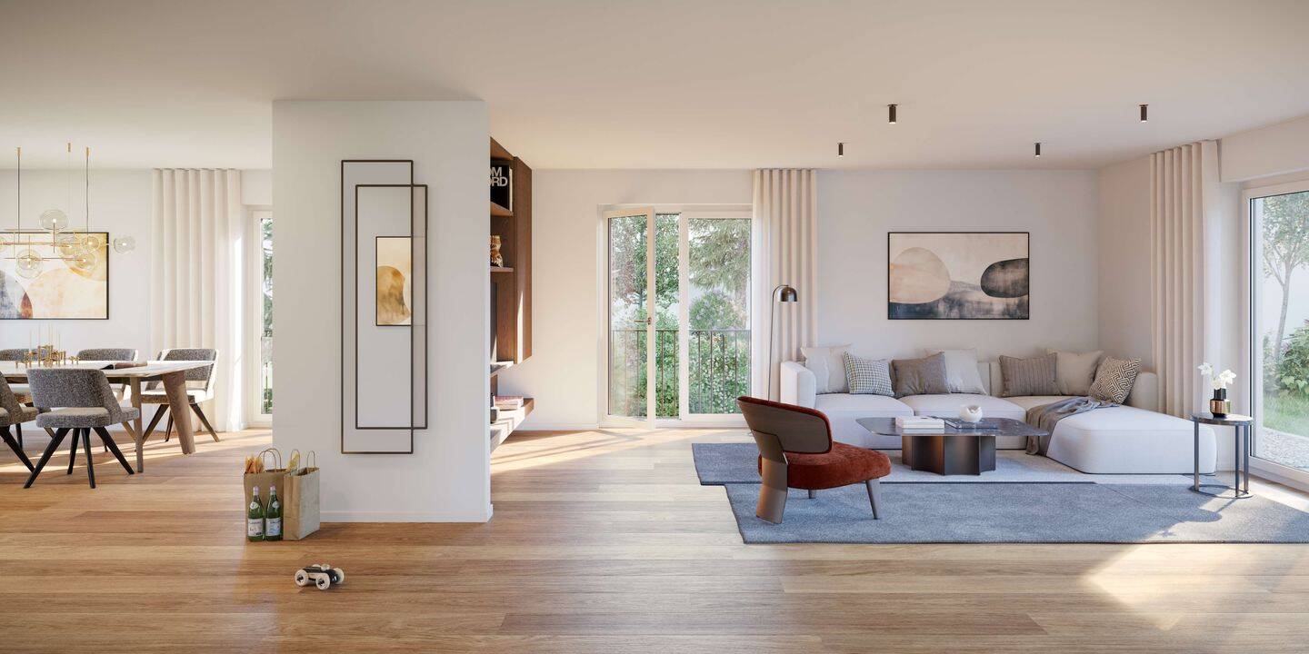 Wohnen mit Weitblick: Nachhaltige & moderne Doppelhaushälfte mit Dachterrasse in Starnberg, 82319 Pöcking