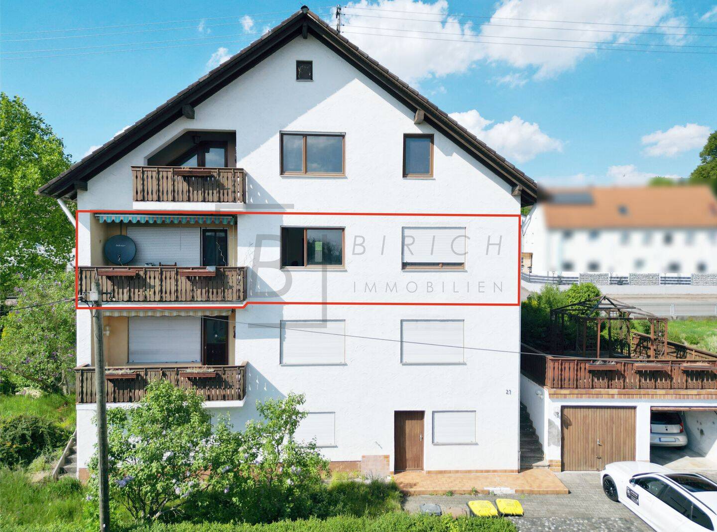 Geräumige 4-Zimmer-Wohnung mit sonnigem Balkon und Garagenstellplatz, 89250 Senden