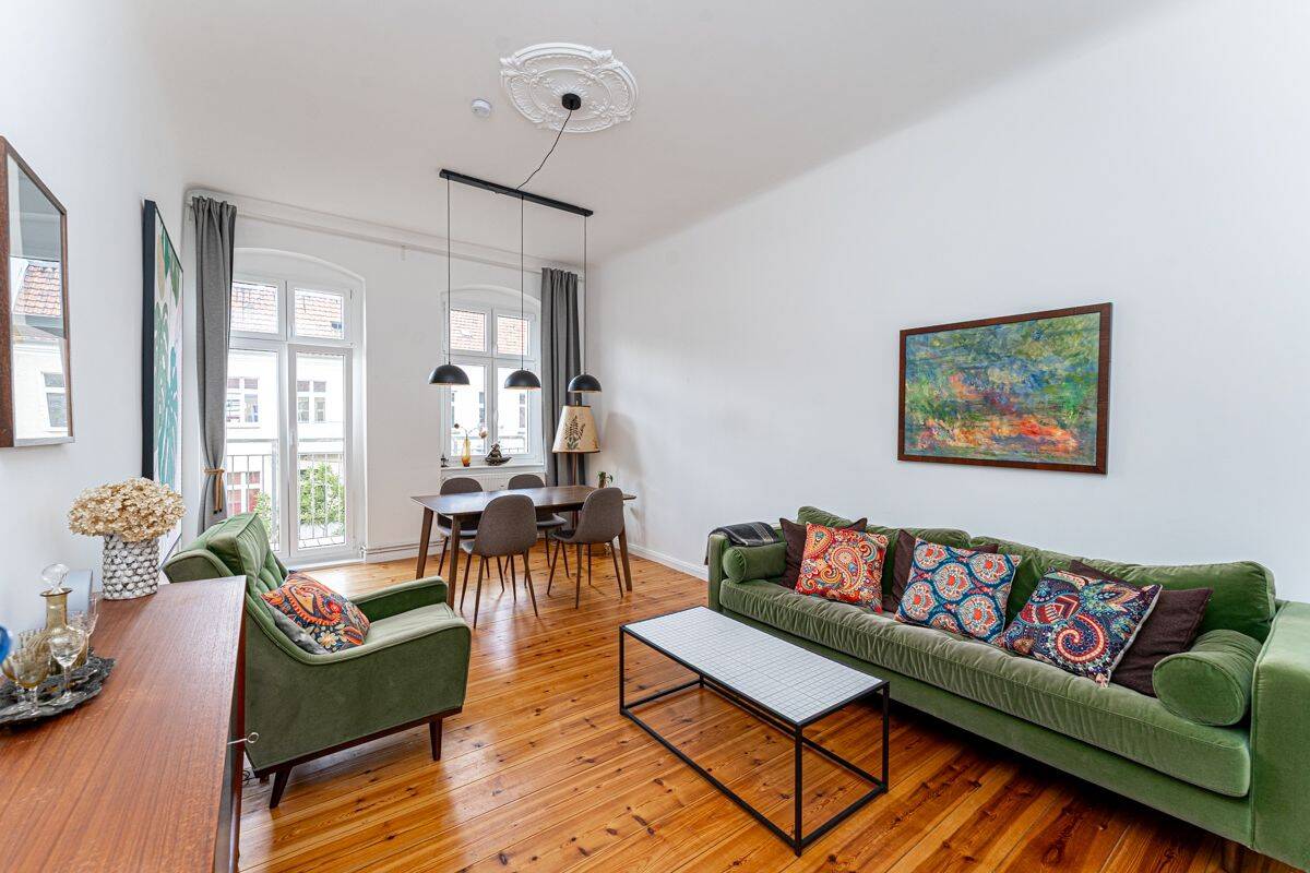 3 schöne Zimmer mit Balkon im Boxhagener Kiez, 10245 Berlin (Friedrichshain-Kreuzberg Friedrichshain)