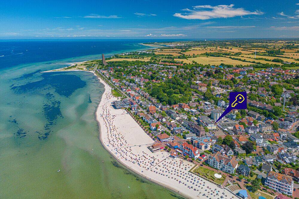 Attraktives Appartement mit Balkon im Herzen von Laboe, 24235 Laboe
