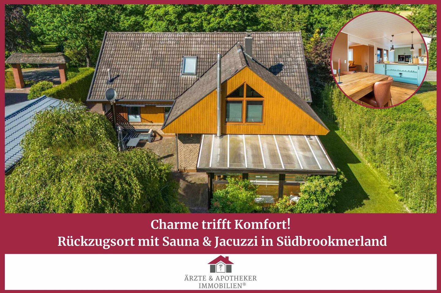 Charme trifft Komfort! Rückzugsort mit Sauna & Jacuzzi in Südbrookmerland, 26624 Südbrookmerland