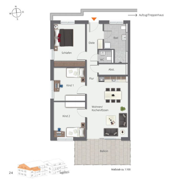 4,5-Zimmer Wohnung – FACETTENREICH.SPANNEND.LEBENDIG, 88045 Friedrichshafen