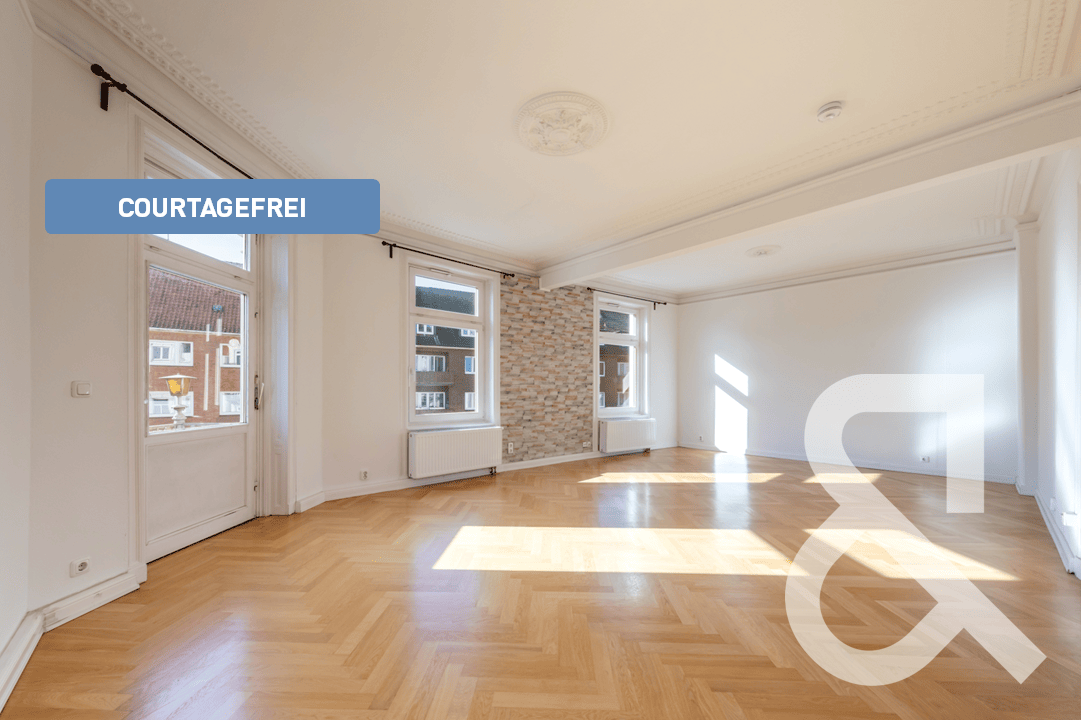 Großzügige 3-Zimmer-Wohnung mit 2 Balkonen in Alsternähe, 22087 Hamburg (Mitte Hamm Hohenfelde Uhlenhorst)