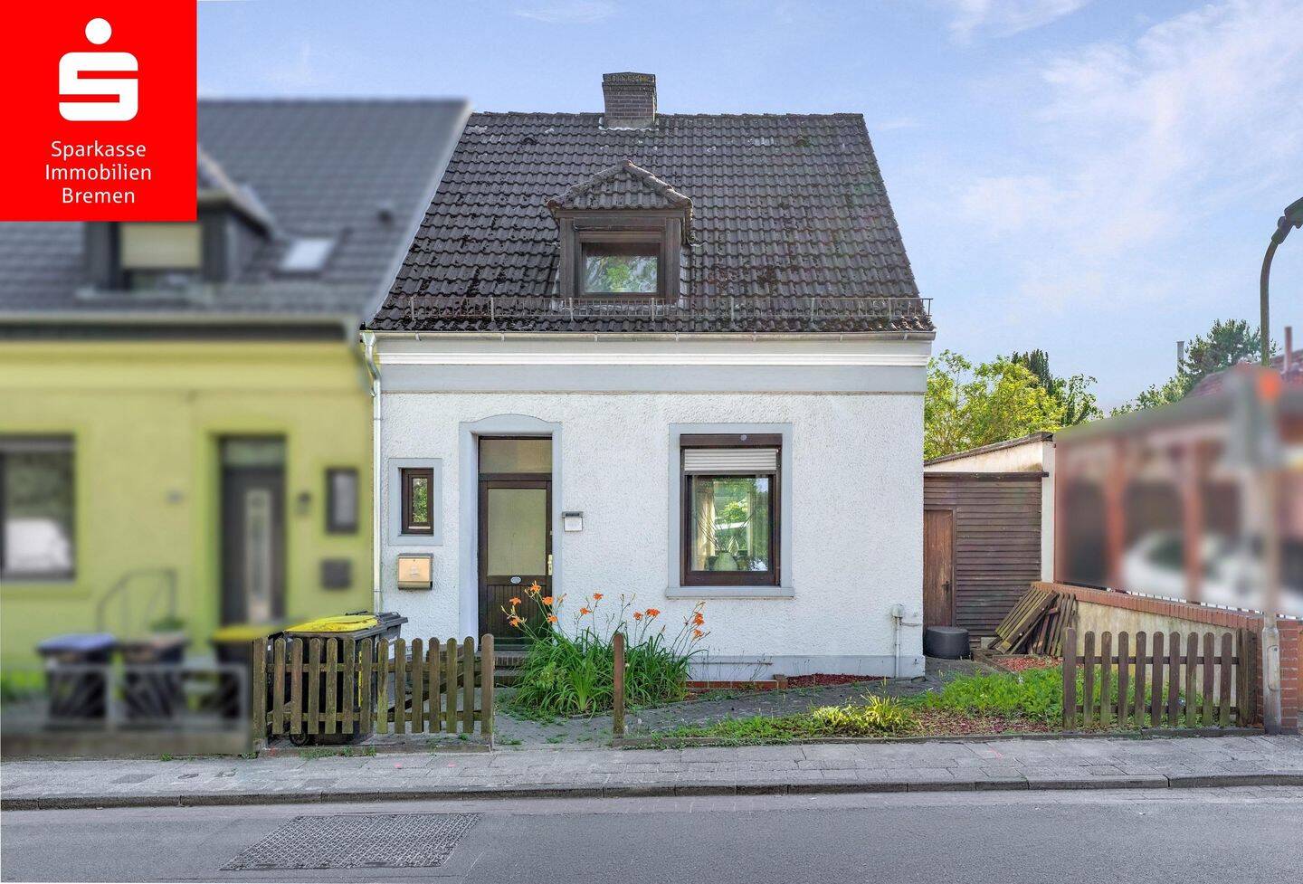 Bremen-Gröpelingen: Reihenendhaus mit Garten, Carport und rückwärtiger Zuwegung, 28239 Bremen (Gröpelingen Ohlenhof Oslebshausen)