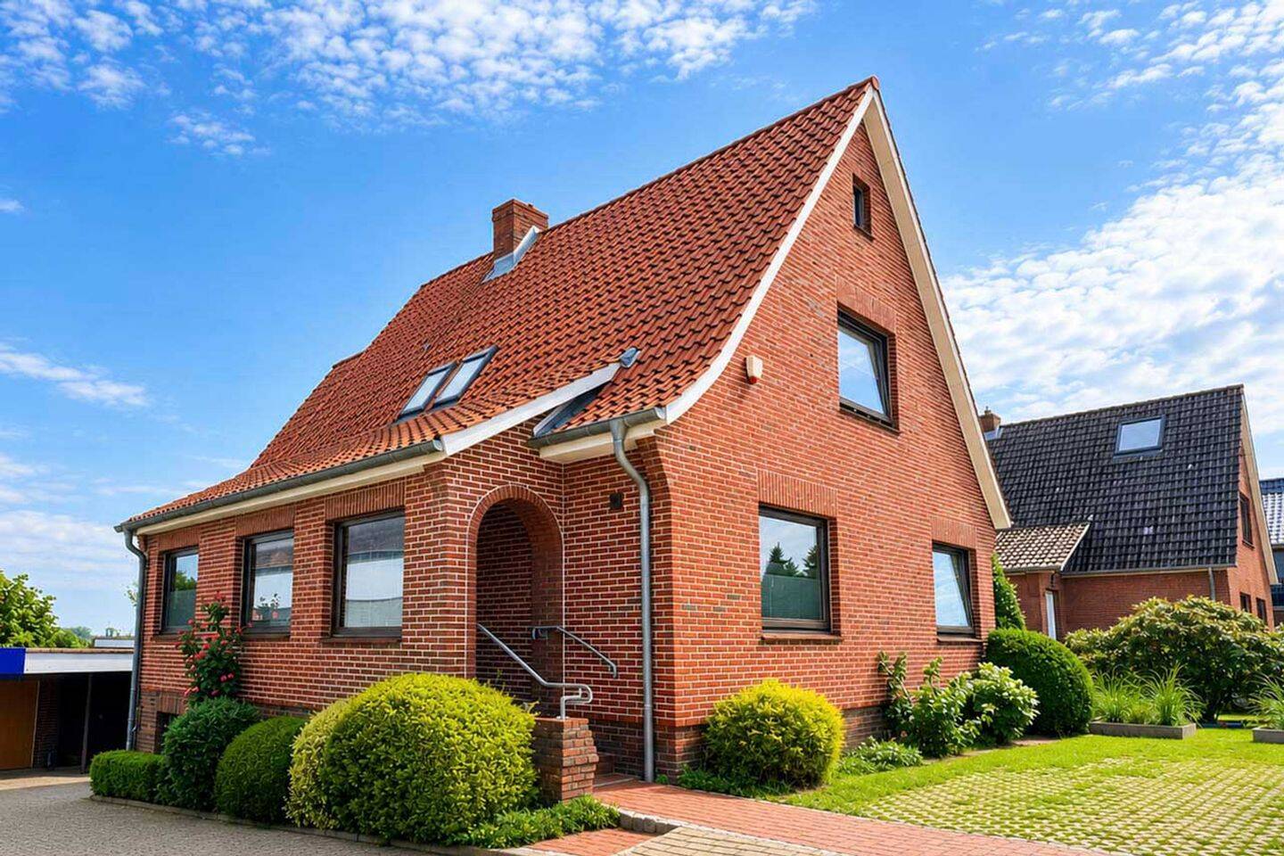 Ein Haus, das sich ein Stück weit selbst bezahlt: EFH mit zusätzlicher Gewerbeeinheit in Buxtehude, 21614 Buxtehude