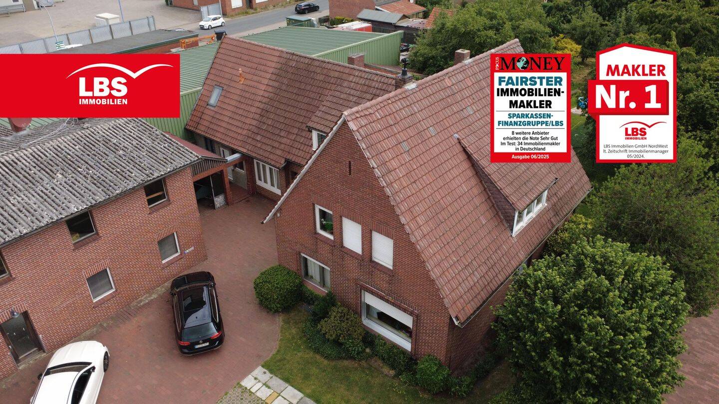 Vielseitige Immobilie mit 3 Wohneinheiten und Großem Garten, 49635 Badbergen
