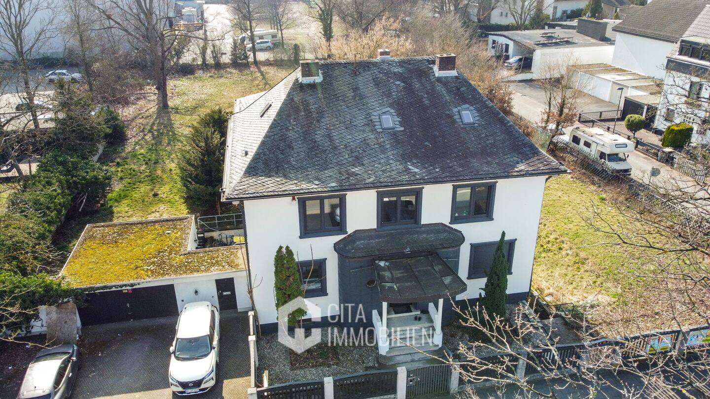 Luxusvilla mit 13 Zimmern in Offenbach – kernsaniert, Marmorböden & Einliegerwohnung
