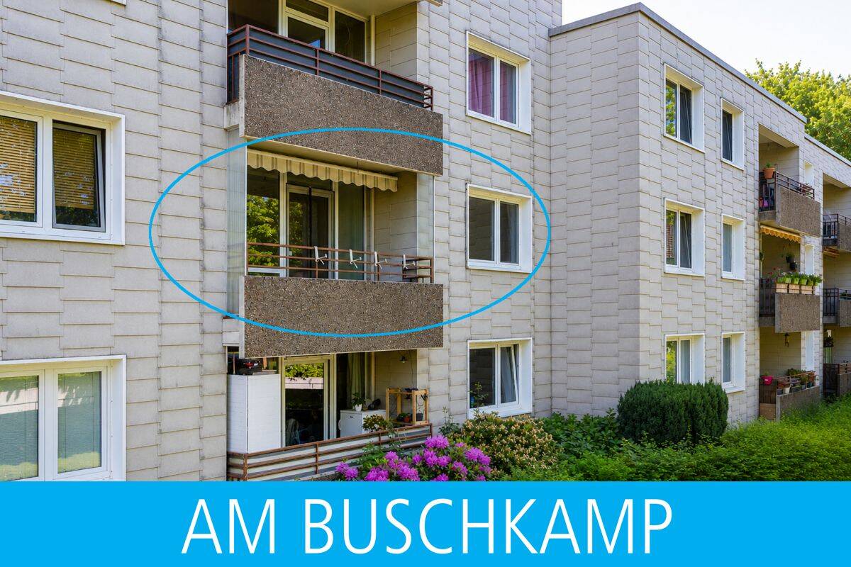 Im beliebten Sieker-Wohnpark! Chice 2-Zi.-Eigentumswhg. mit Loggia, 33604 Bielefeld (Innenstadt Sieker)