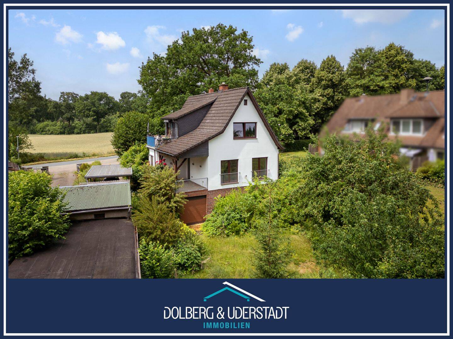 Haus mit Einliegerwohnung, herrlichem Grundstück und viel Potential in ruhiger, naturnaher Lage, 22955 Hoisdorf