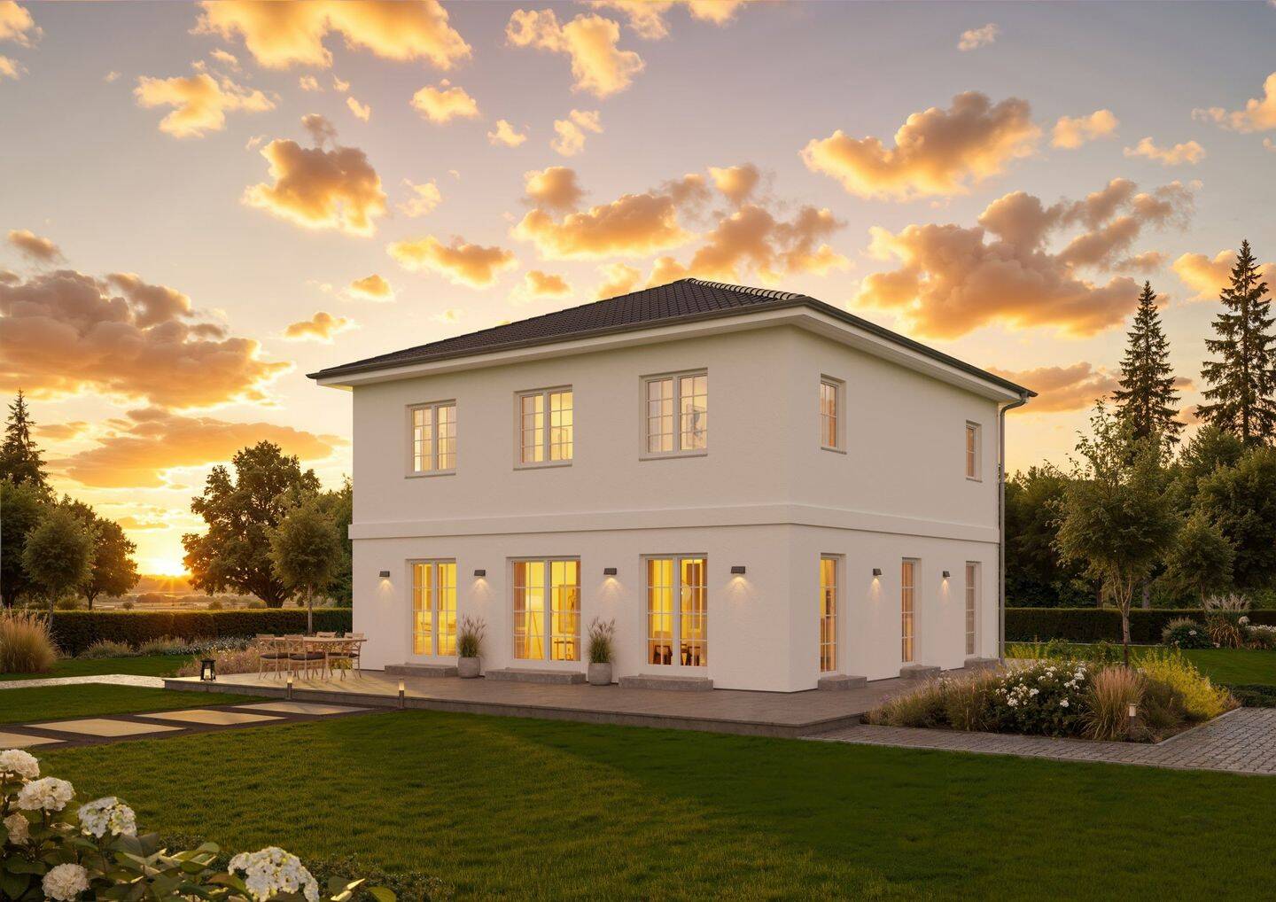 Traumvilla KfW 40 großem Grundstück perfekte Harmonie: Haus, Grundstück, Finanzierung aus einer Hand, 94140 Ering