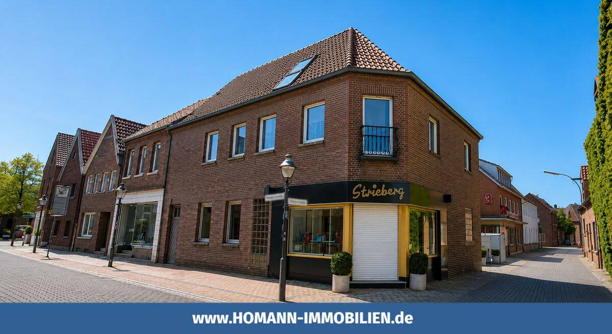 Zentrale Lage! Wohn- und Geschäftshaus am Marktplatz von Drensteinfurt – Bezugsfrei, 48317 Drensteinfurt