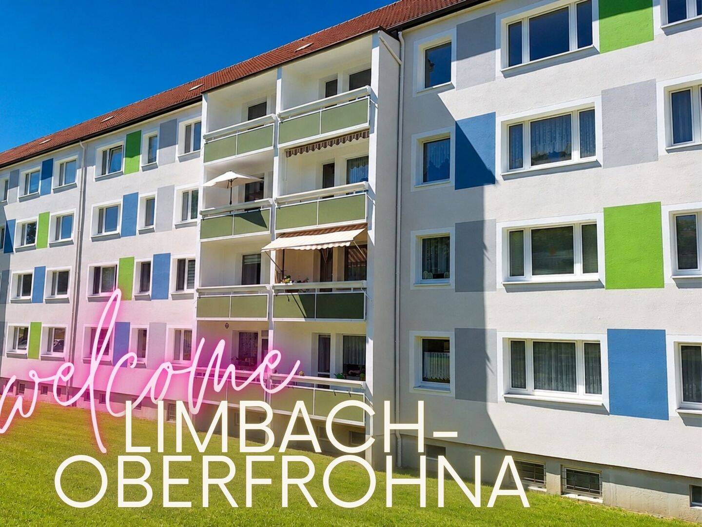 ++ schöne 3-Raum Wohnung mit Balkon – in gepflegter, ruhiger Wohnanlage ++, 9212 Limbach-Oberfrohna