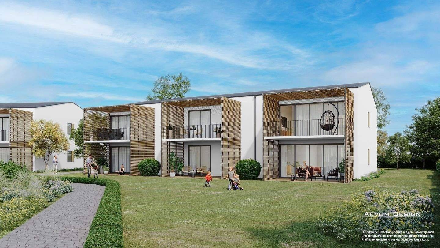 Baustart erfolgt! | 150 TEUR KfW-Darlehen | Neubau | 1-Zimmer-Wohnung | 5% degressiv + 5% lineare Abschreibung*, 84503 Altötting