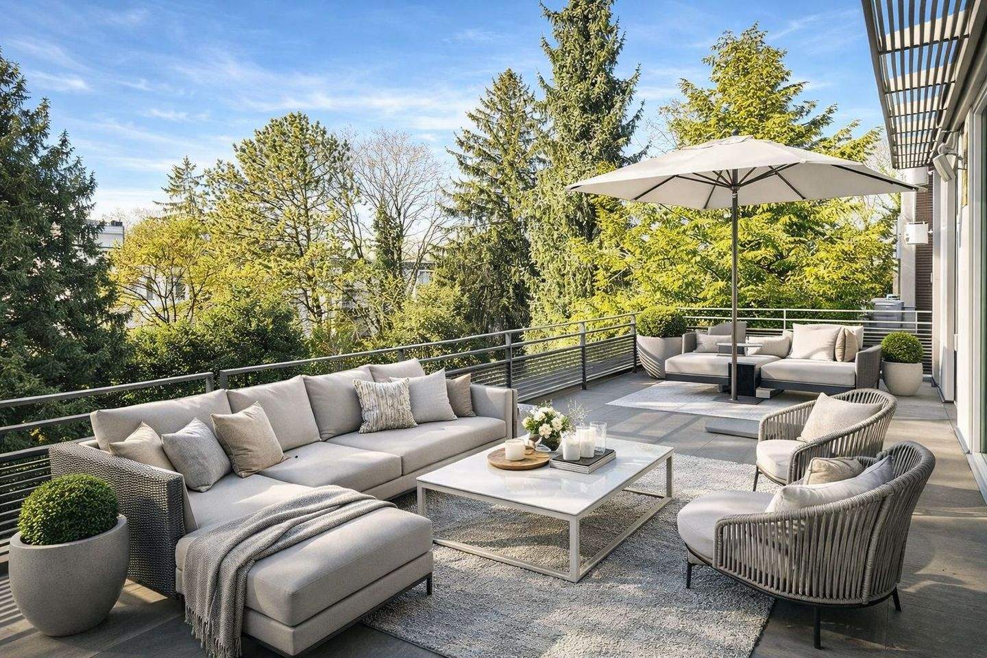 High-End-Living 3 Zimmer-Penthouse-Wohnung, 80638 München (Moosach Neuhausen-Nymphenburg)