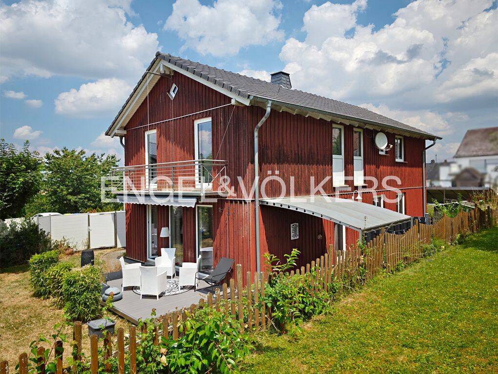 Modernes Architekten-/Holzhaus mit Terrasse und Garten in ruhiger Lage, 55430 Urbar