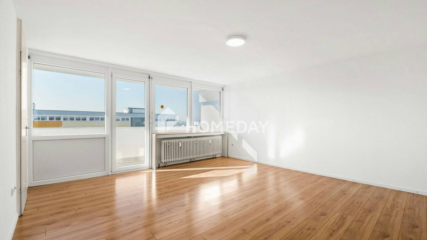 Attraktive 2-Zimmer-Whg mit Weitblick aus der 8. Etage und TG-Stellplatz ( Erbpacht), 85716 Unterschleißheim