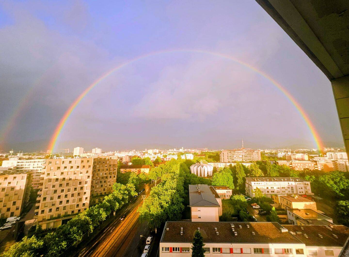 Wohnung im 12. Stock mit Panoramablick über Freiburg, 79114 Freiburg im Breisgau (Betzenhausen Haslach Sankt Georgen Stühlinger Weingarten)
