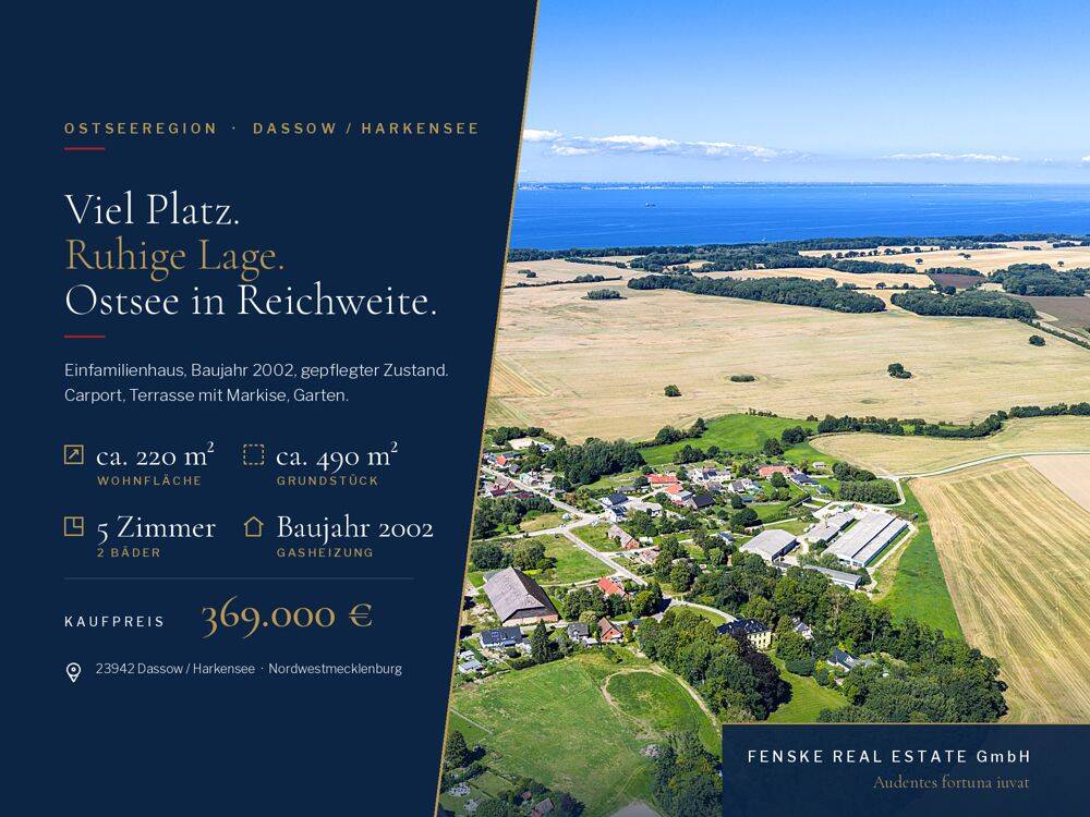 Viel Platz. Ruhige Lage. Ostsee in Reichweite., 23942 Dassow