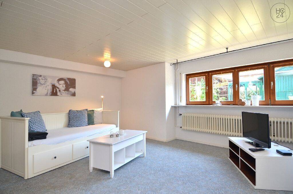 Große 1-Zimmer-Wohnung mit kleinem Freisitz in Rheinfelden-Minseln, möbliert