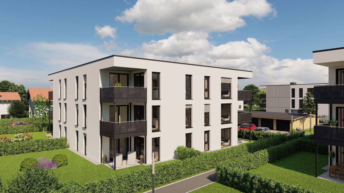 Moderne 3. Zimmer-Wohnung zur Miete – Erstbezug, 94447 Plattling