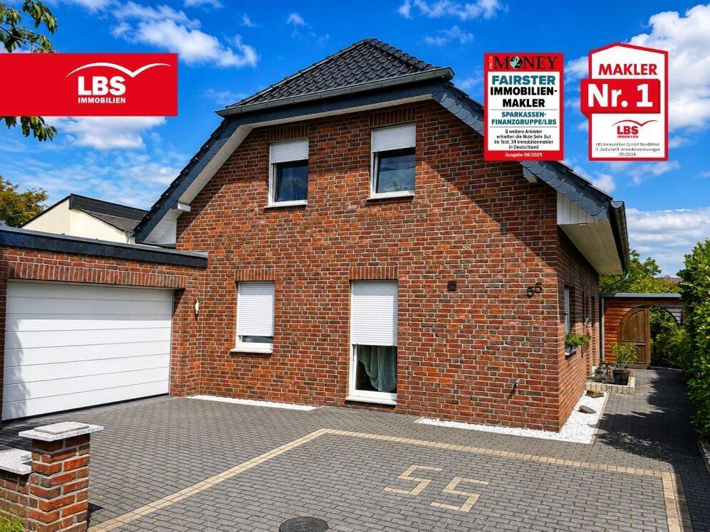 Modernes freistehendes Einfamilienhaus in  Sackgassenlage mit Doppelgarage, 47506 Neukirchen-Vluyn